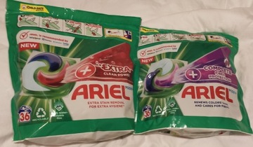 Ariel Extra Clean Power + Complete Fibre 72szt