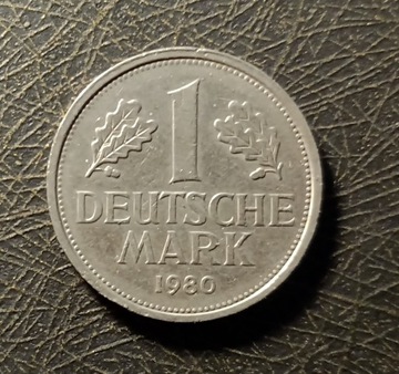 RFN Niemcy 1 Deutsche Mark marka 1980 