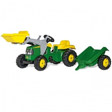 Rolly Toys Traktor na pedały John Deere z łyżką i 