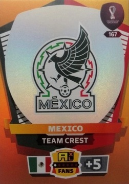 WORLD CUP QATAR 2022 MEXICO TEAM CREST 167