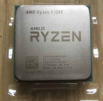 Procesor AMD Ryzen 3 1200 AF, nowy gwarancja