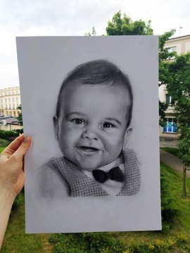 Rysunek portret na zamówienie/karykatura A4 A3