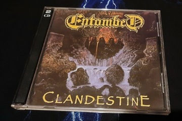 ENTOMBED - Clandestine / Limited edition 2cd Rare