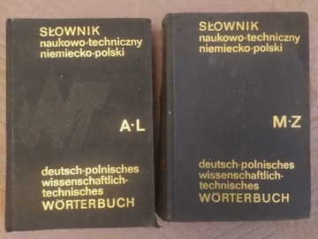 Słownik naukowo techniczny niem-pol, WNT 1987