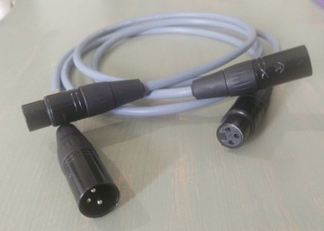 Interkonekt HiFi  2x 1m XLR Melodika MDC1230 OFC