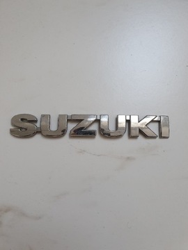 Znaczek napis klapa tył Suzuki