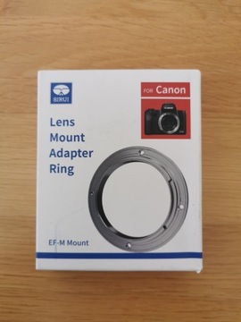 Adapter obiektywu Sirui 35ADP-EFM na Canon EF-M