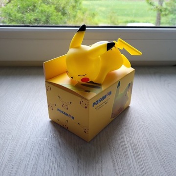 PIKACHU POKEMON PIĘKNA LAMPKA NOCNA DLA DZIECKA