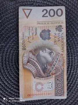 Banknot 200 zl kolekcjonerski
