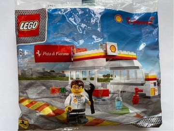 Klocki LEGO 40195 Ferrari Shell Station Nowe