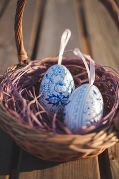 GĘSIE jajka wielkanocne/ Ręcznie wykonane pisanki 