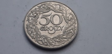 50 gr. 1923 moneta ze zdjęcia - super stan