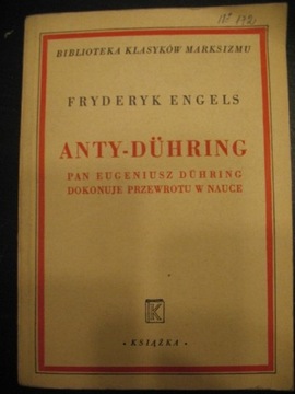Fryderyk Engels Anty-Duhring 1948