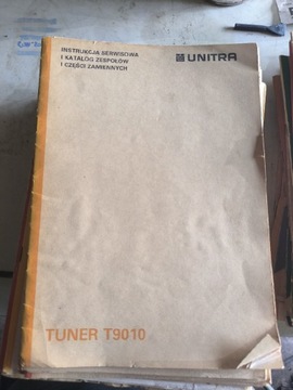 Instrukcja serwisowa tuner UNITRA t 9010