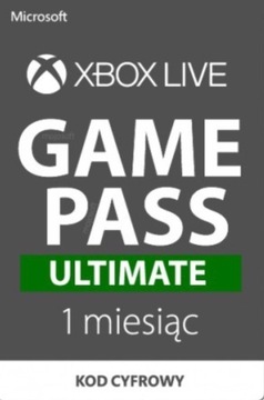 Xbox Game Pass Ultimate LIVE GOLD EA Play - 1 mies