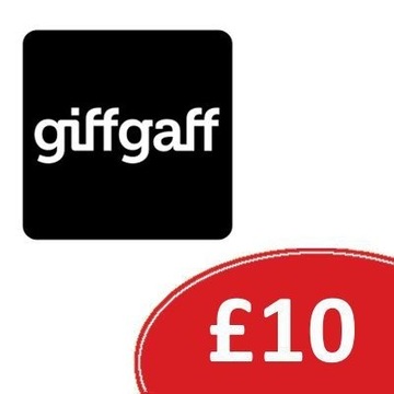 Doładowanie giffgaff 10 GBP kod Anglia UK