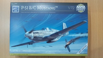 Arma Hobby 70067 1:72 P-51 B/C + Gratis