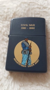 Zippo Civil War Infantryman Union Army 1990(1)