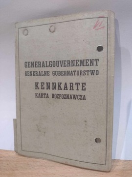 Kennkarte Posen 1942