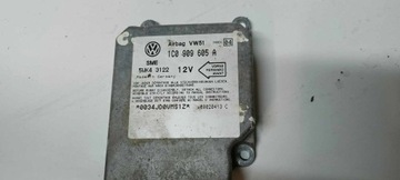 VOLKSWAGEN SEAT SKODA 1C0909605A STEROWNIK AIRBAG 