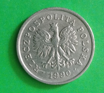 Moneta 50 groszy z 1990 roku 