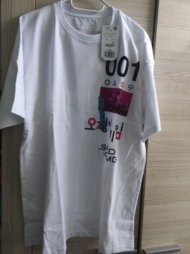 T-shirt bluzka squid game kdrama Korea 