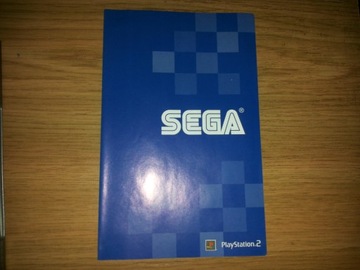 Sega + Konami PS2 ulotka broszurka katalog