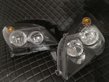 Lampy przednie astra h