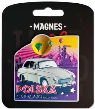 Magnes na lodówkę _Polska _Syrena
