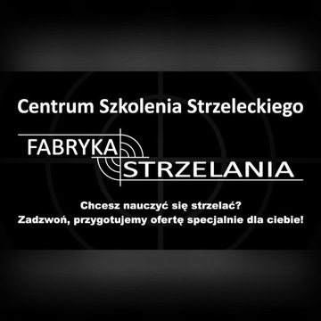 Strzelanie z broni Strzelnica Kostrzyn, Lubuskie