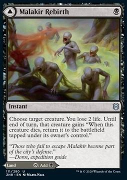 Zendikar Rising Malakir Rebirth NM