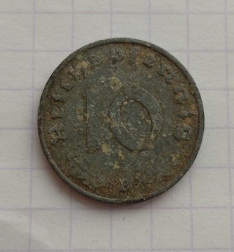 10 reichspfenning 1941 B 