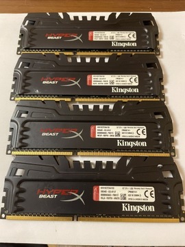 Kingstone hyper beast x 4x4GB aukcja