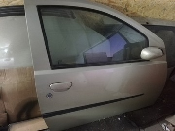 Drzwi prawe przednie Fiat Punto 2005 3d kompletne
