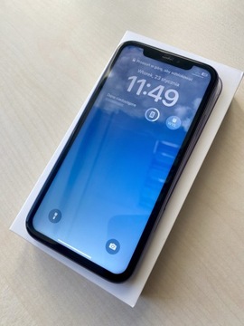 PEWNY iPhone 11 64GB FIOLET bateria 88%