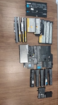 Baterie zestaw Lenovo, HP, Sony, Acer i inne