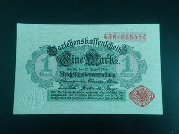 Niemcy. 1 marka 1914