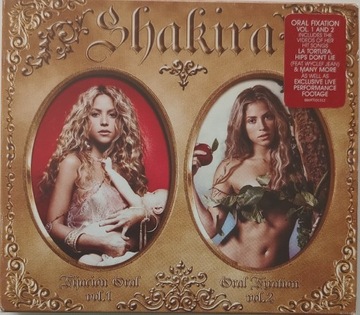 Shakira "Oral Fixation" vol. 1 i 2. 2CD + DVD unikatowe wydanie