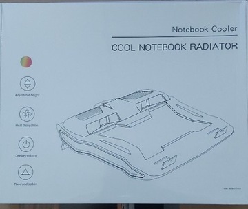 Podkładka Chłodząca pod Laptopa Notebooka Radiator 