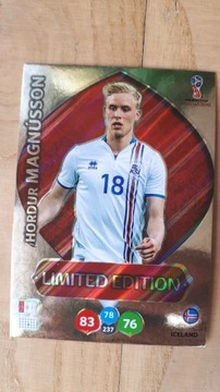 WORLD CUP Russia 2018 limited HORDUR MAGNUSSON