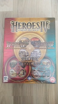 Nowa w folii! HEROES IV Złota edycja BIG BOX PL