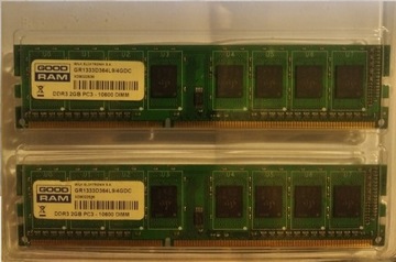 Pamięć RAM Goodram DDR3 4GB 1333