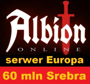 ALBION ONLINE EUROPA EU 60KK 60 MLN SREBRO SILVER