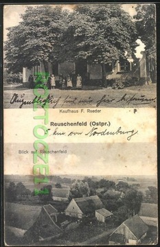 RUDZISZKI Ruskie Pole Reuschenfeld Węgorzewo 1925