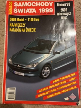 Katalog samochodow 1999