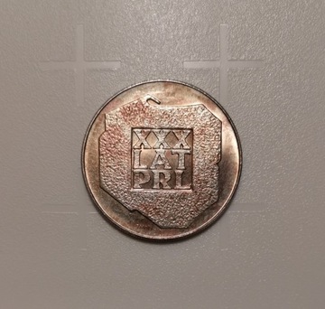 Srebrna moneta XXX LAT PRL 200 zł 1974 rok