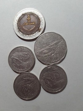 Tunezja zestaw 5 monet 