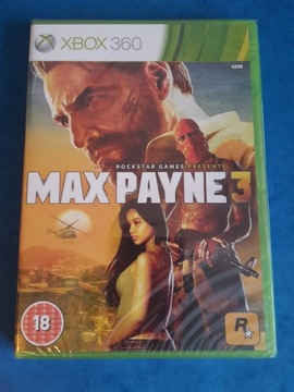 Max Payne 3 Xbox 360 Nowa Folia