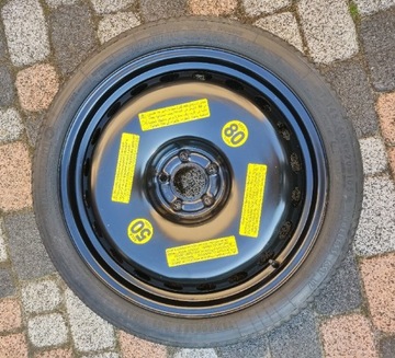 Koło dojazdowe Audi Mercedes 20'' dojazdówka 5x112