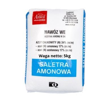 Saletra Amonowa Nawóz uniwersalny Anwil 2x5kg